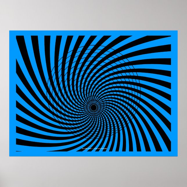 OPTISK ILLUSION Poster I (Framsidan)