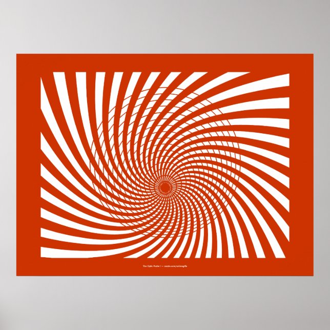 OPTISK ILLUSION Poster I (Framsidan)