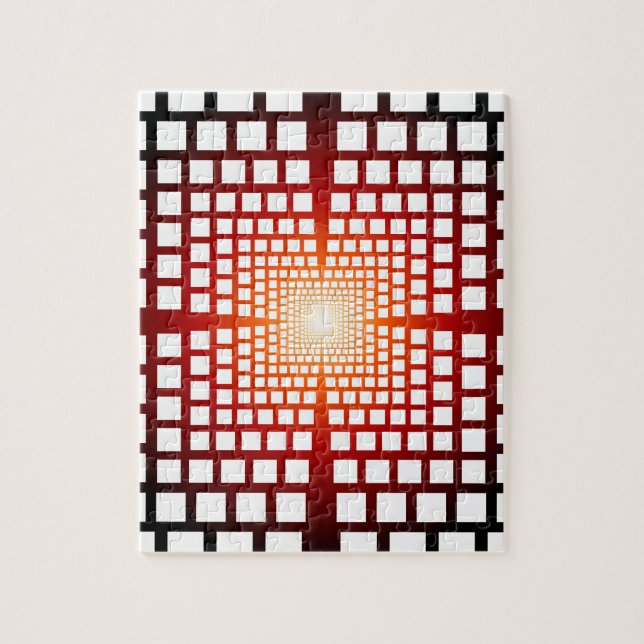 Optisk illusion pussel (Vertikal)