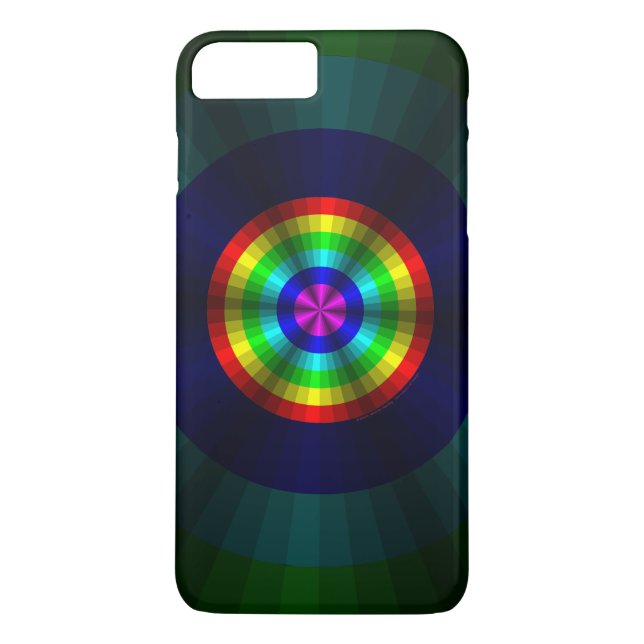 Optisk Illusion Rainbow Fodral-Mate Fodral Case-Mate iPhone Skal (Baksida)