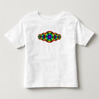Optisk Illusion Rainbow Kids and Baby Light Shirt T-shirt