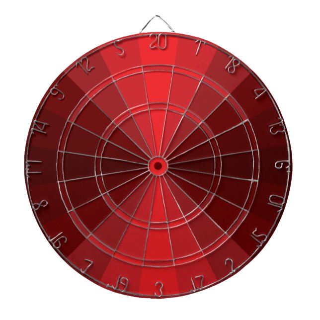 Optisk Illusion Red Dart Board Darttavla (Framsidan)