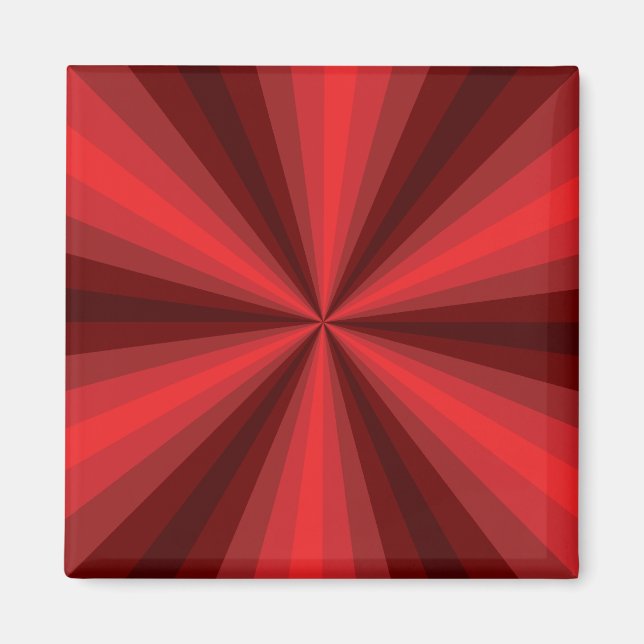Optisk Illusion Red Magnet (Framsidan)