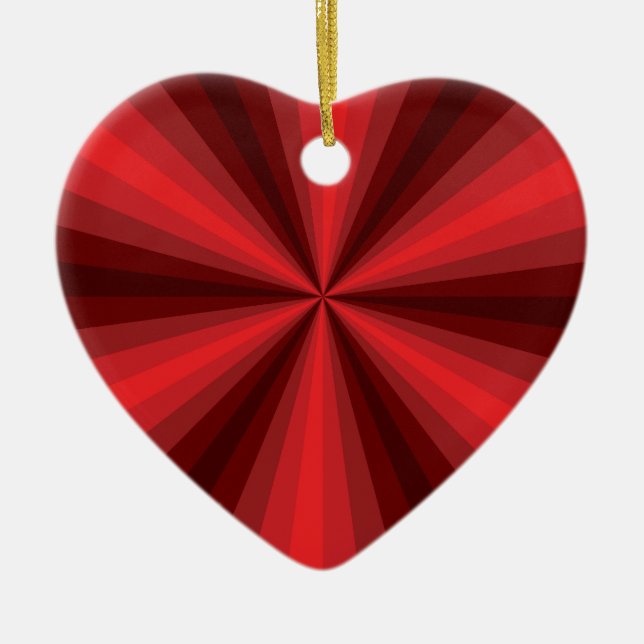 Optisk Illusion Red Ornament (Framsidan)