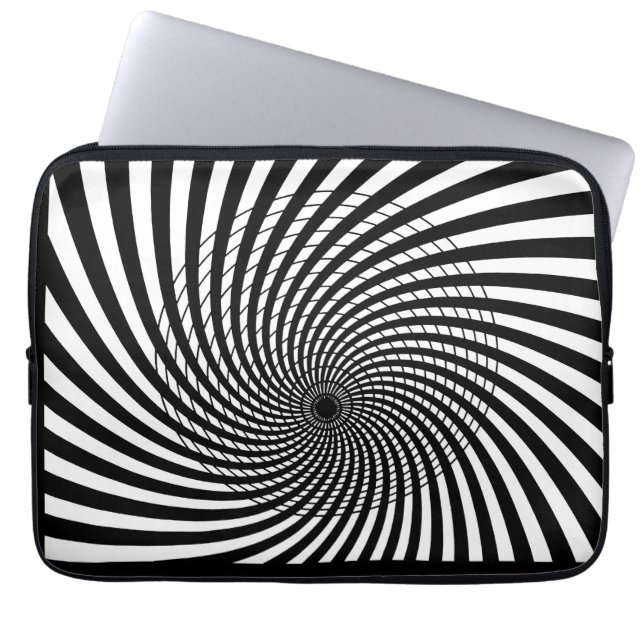OPTISK ILLUSION Retro Art Laptop sleeve (Framsidan)