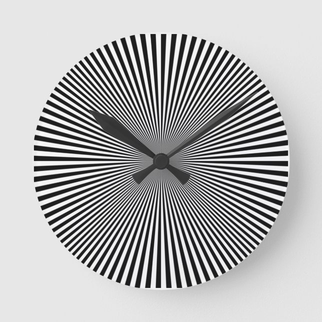 optisk illusion rund klocka (Framsida)