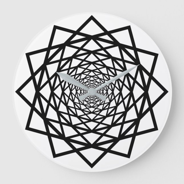 Optisk Illusion Stor Klocka (Framsida)