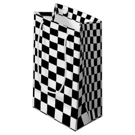 Optisk illusion svart och vit rutmönster