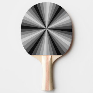Optisk Illusion Svart Pingisracket