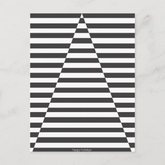 Optisk Illusion Träd - Glad helg Vykort