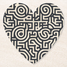 Optisk illusion underlägg papper