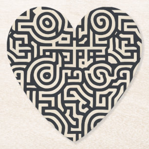 Optisk illusion underlägg papper