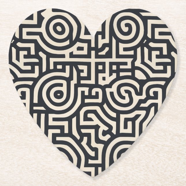 Optisk illusion underlägg papper (Framsida)