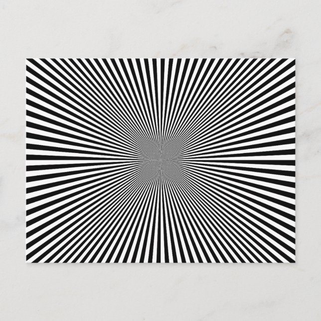 Optisk Illusion Vykort (Framsida)