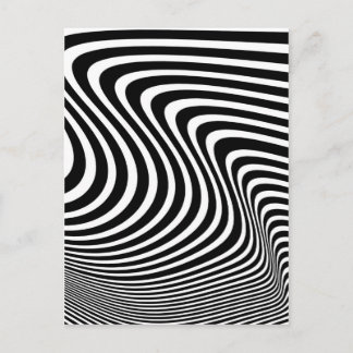 Optisk Illusion Vykort