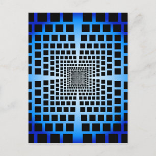 Optisk Illusion Vykort