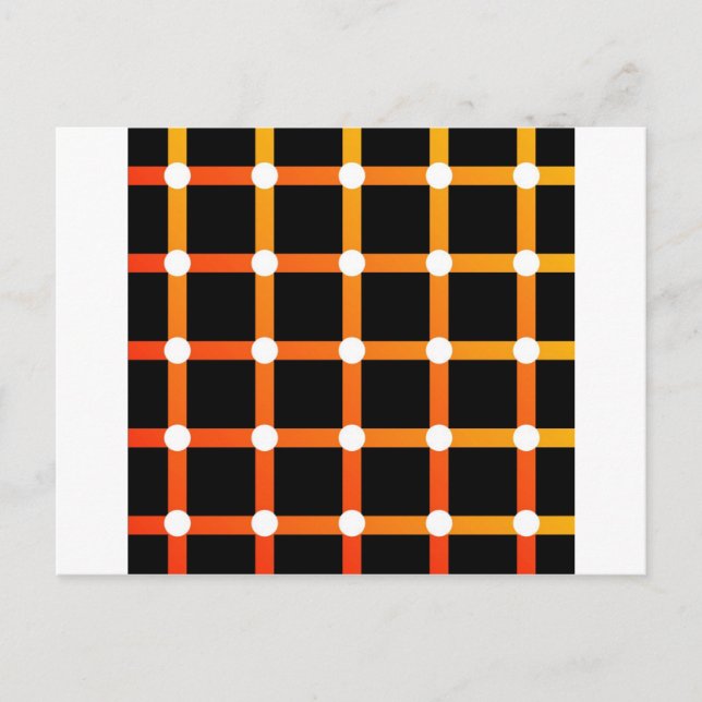 Optisk illusion vykort (Framsida)