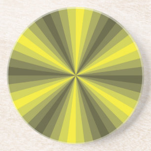Optisk illusiongultkustfartyg underlägg