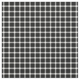 Optisk Illusionsdesign försvinner svarta punkter Tyg