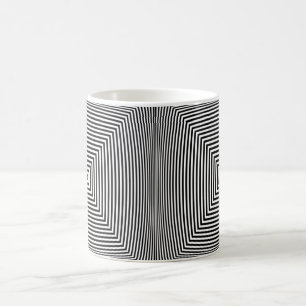 Optisk Illusionskaffe Mugg