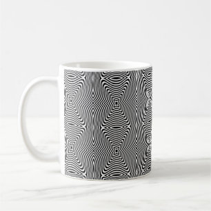 Optisk Illusionskaffe Mugg