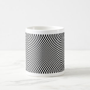 Optisk Illusionskaffe Mugg