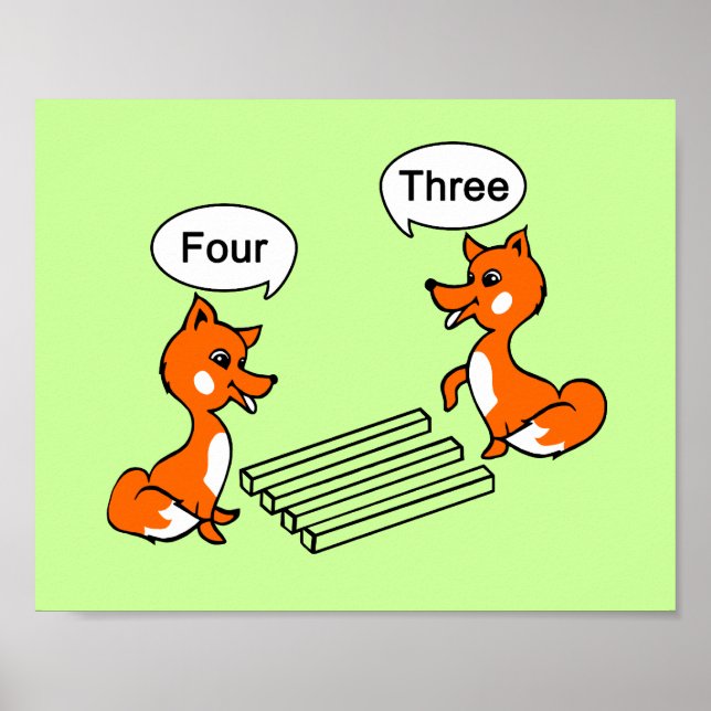 Optisk illusionstrick poster (Framsidan)