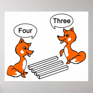 Optisk illusionstrick poster