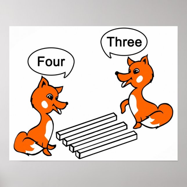 Optisk illusionstrick poster (Framsidan)