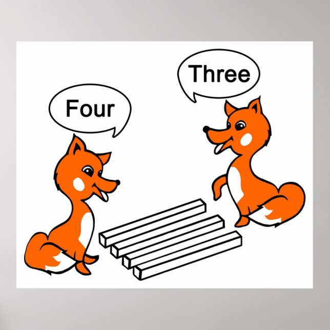 Optisk illusionstrick poster (Framsidan)