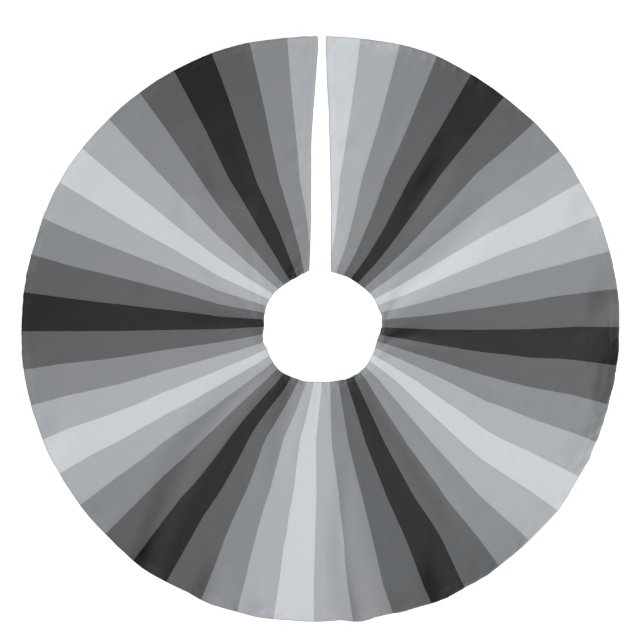 Optisk kjol för illusionsvartträd julgransmatta borstad polyester (Framsidan)