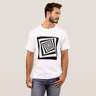 optisk konst t-shirt