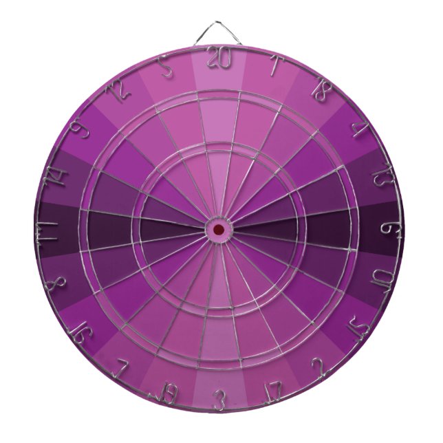 Optisk Lila Illusion Dart Board Darttavla (Framsidan)