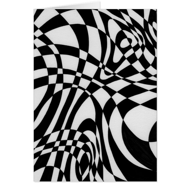 Optisk nr 1 från Michael Moffa c1991 Hälsningskort (Framsidan)