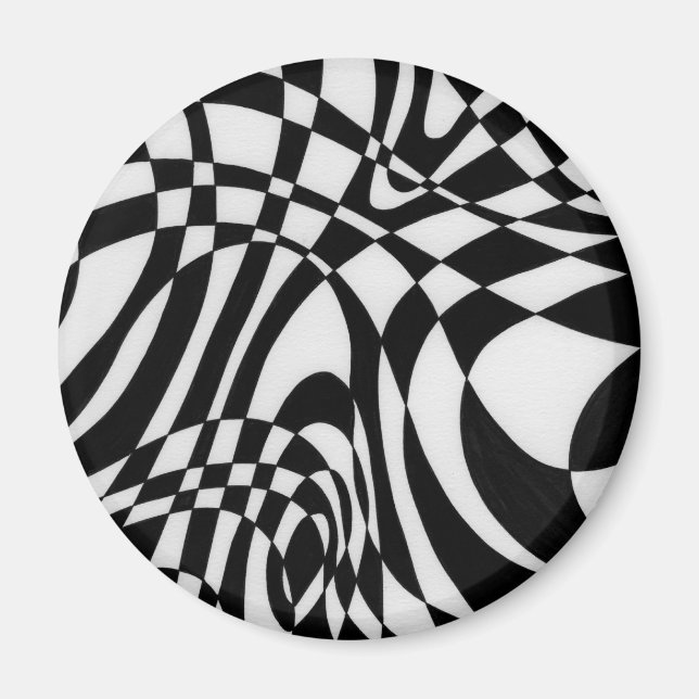 Optisk nr 1 från Michael Moffa c1991 Magnet (Framsidan)