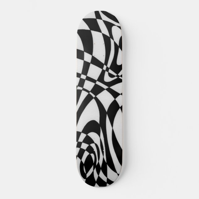 Optisk nr 1A Skateboard Bräda 20,5 Cm (Framsida)