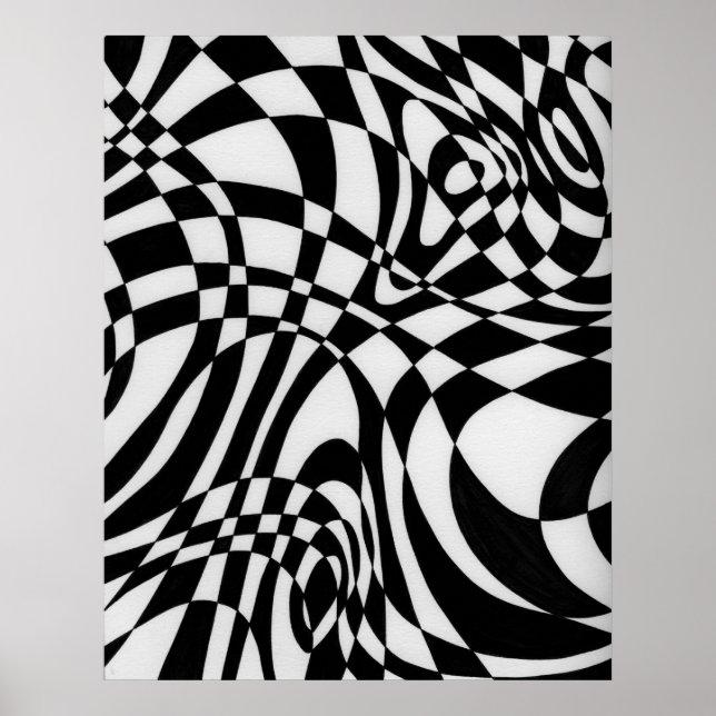 Optisk nummer 1 av Michael Moffa Poster (Framsidan)