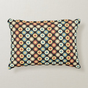 Optisk polka dots prydnadskudde