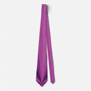 Optisk purpurfärgad manar för illusion Tie för Slips
