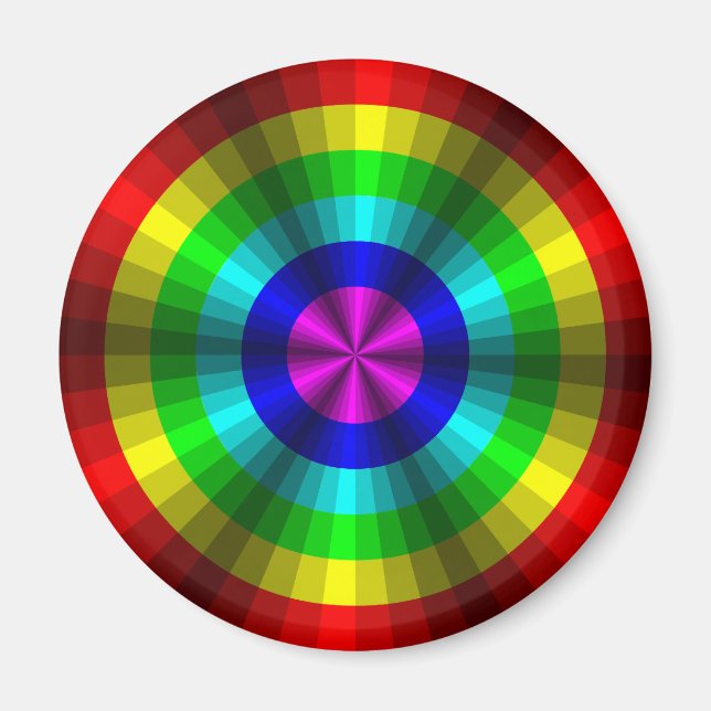 Optisk regnbågsmagnet för Illusion Magnet (Framsidan)