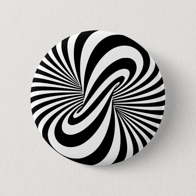 Optisk spiral för illusion 3D Knapp (Framsida)