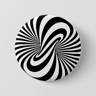 Optisk spiral för illusion 3D Knapp