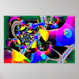 Optisk Universe Poster