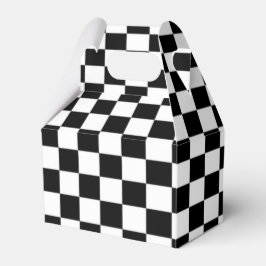Optiska Checkers för Illusion Black and White Presentaskar