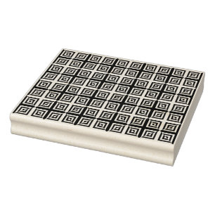 Optiska diamanter art frimärke stämpel