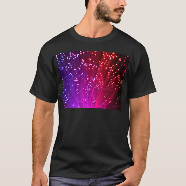 Optiska fibrer tee shirt (Framsida)