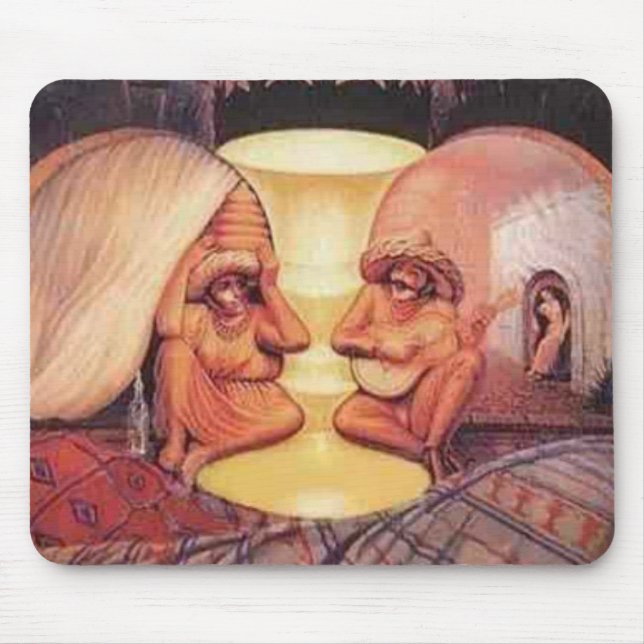 Optiska illusioner musmatta (Framsidan)