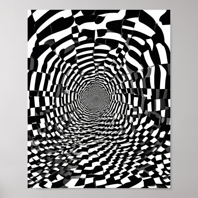 Optiska illusioner poster (Framsidan)