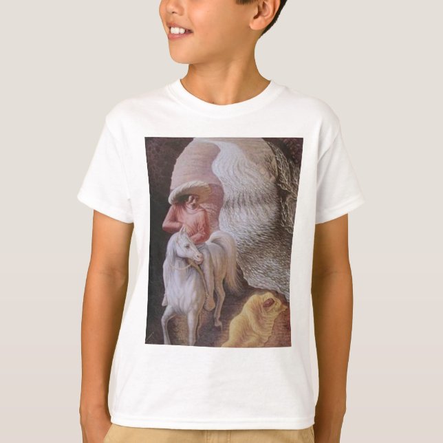 Optiska illusioner t shirt (Framsida)