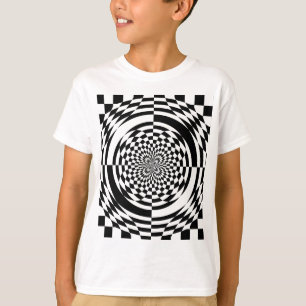 Optiska illusioner t-shirt